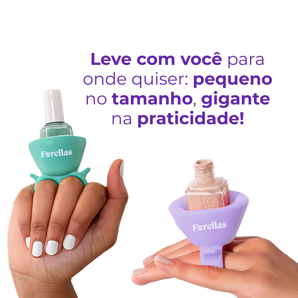 Porta Esmalte Dedo - Faça Unhas em Casa com Facilidade!