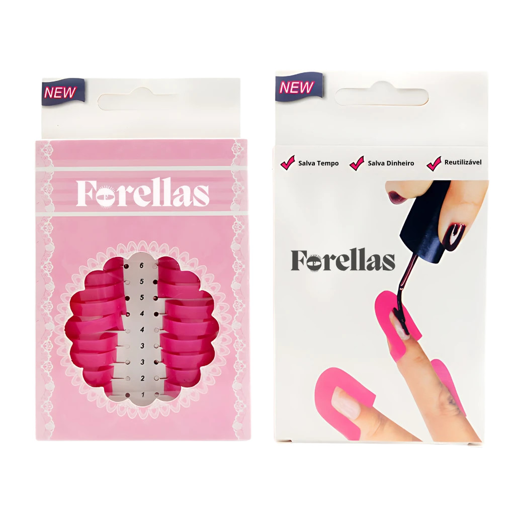 Kit Proteção para Pintar Unhas – Ficou Fácil Fazer as Unhas sem Borrar!
