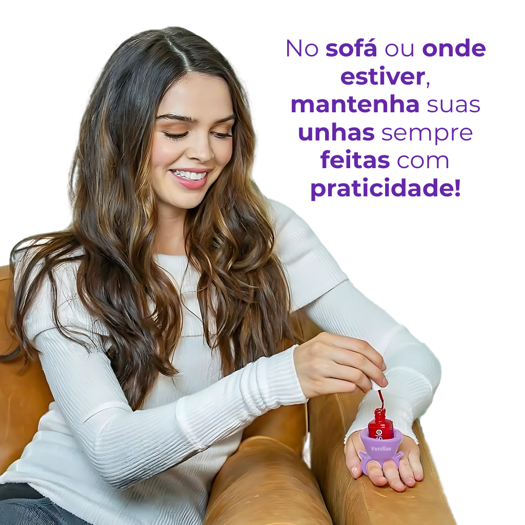 Porta Esmalte Dedo - Faça Unhas em Casa com Facilidade!