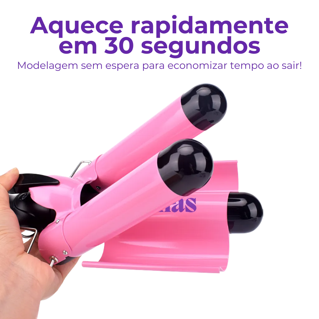 Triondas para Cabelo – Ondas Perfeitas em Segundos com Facilidade!