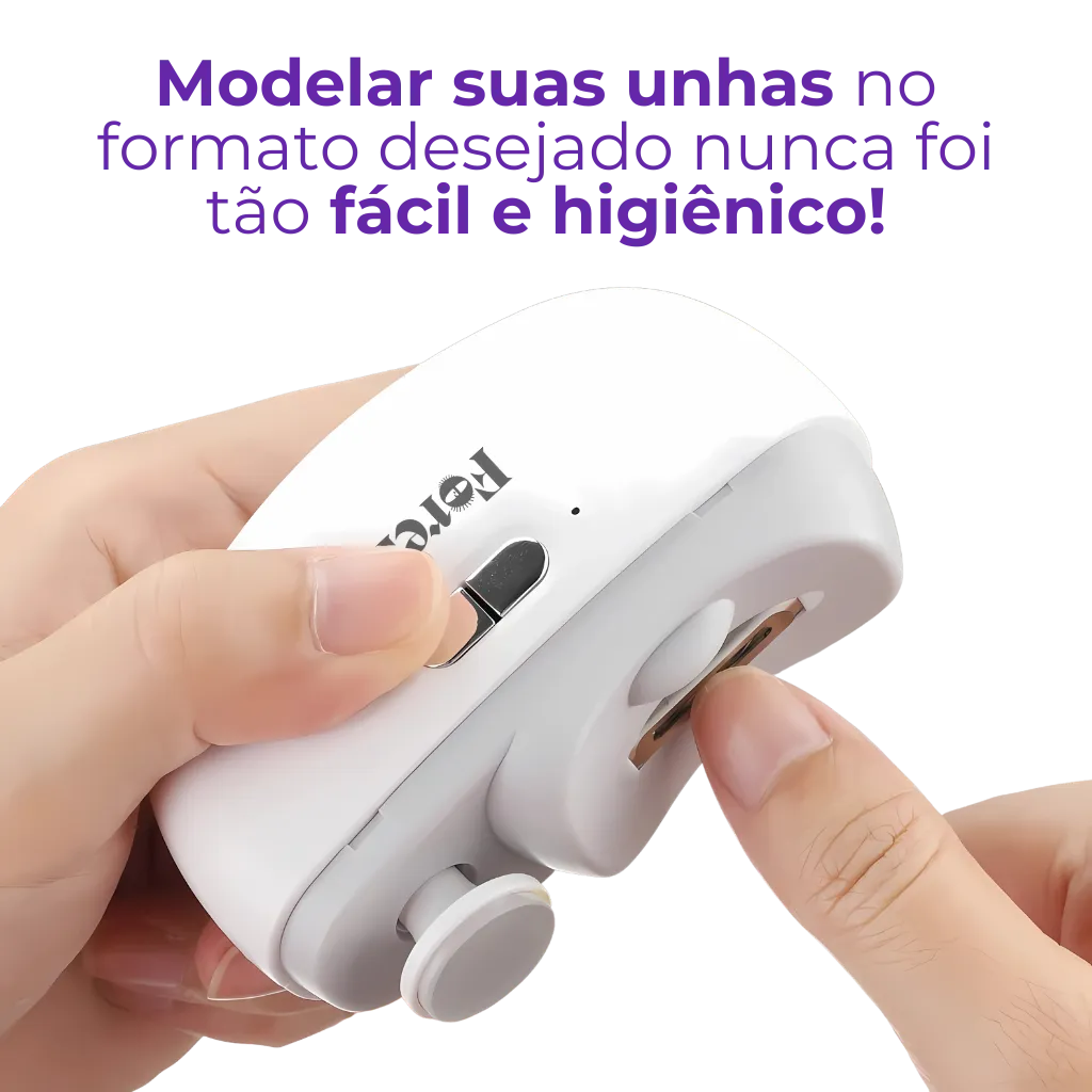 Cortador De Unha Elétrico - Rápido, Preciso e Sem Sujeira!