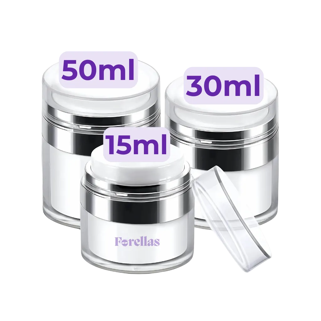 Pote de Creme a Vácuo - Feito Para Sua Rotina de Skin Care!