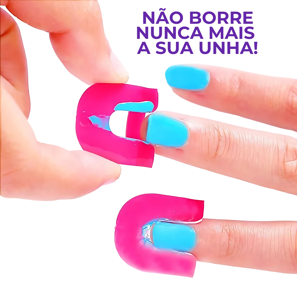 Kit Proteção para Pintar Unhas – Ficou Fácil Fazer as Unhas sem Borrar!