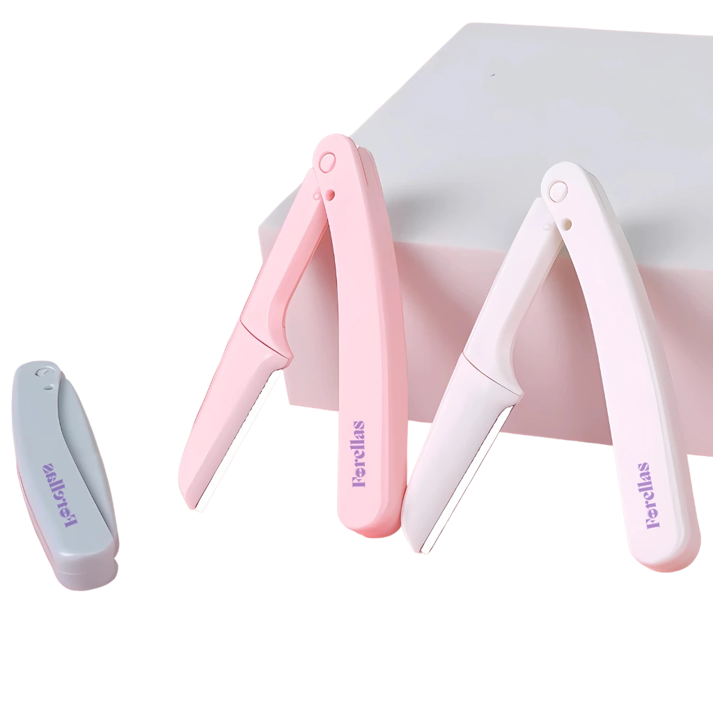 Kit 3 Lâminas - Delicadas para Depilação Facial Feminina!