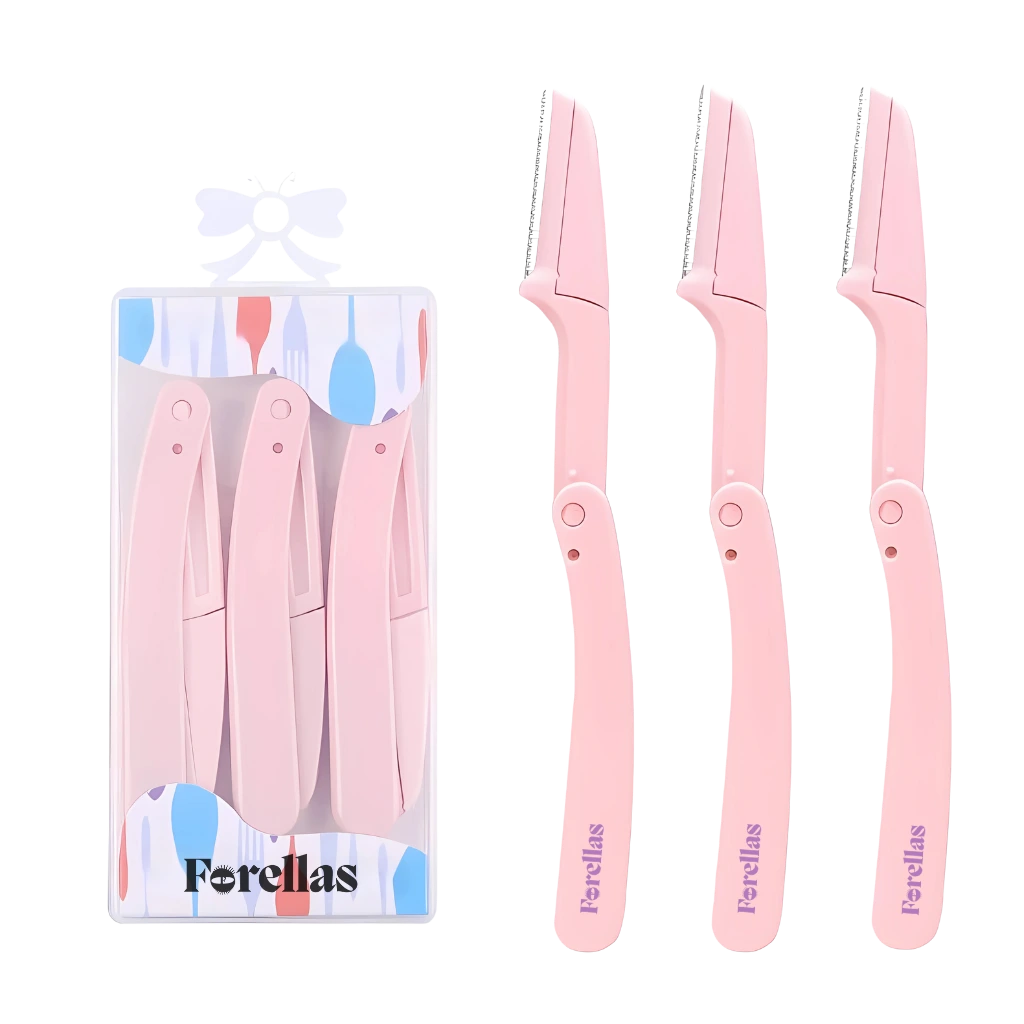Kit 3 Lâminas - Delicadas para Depilação Facial Feminina!