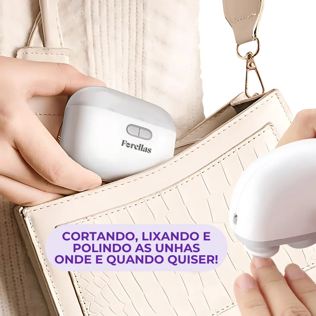 Cortador De Unha Elétrico - Rápido, Preciso e Sem Sujeira!