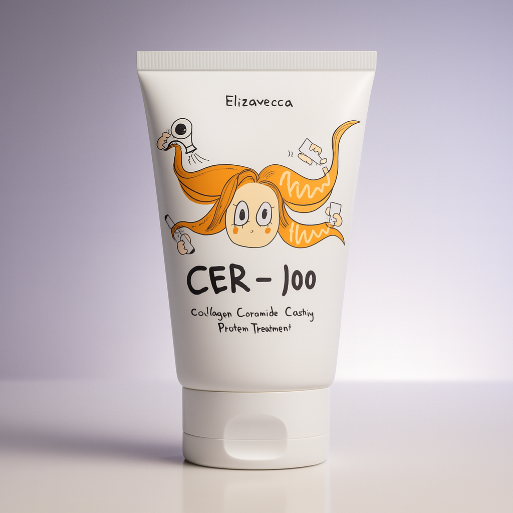 Máscara Capilar Elizavecca Cer-100 - Proteína, Colágeno e Ceramidas 100ml
