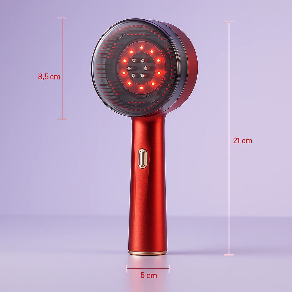 Massageador de Cabelo - Adeus Calvice Feminina!