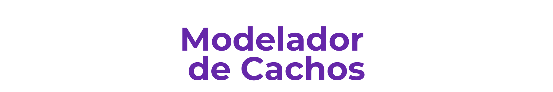 Modelador de Cachos