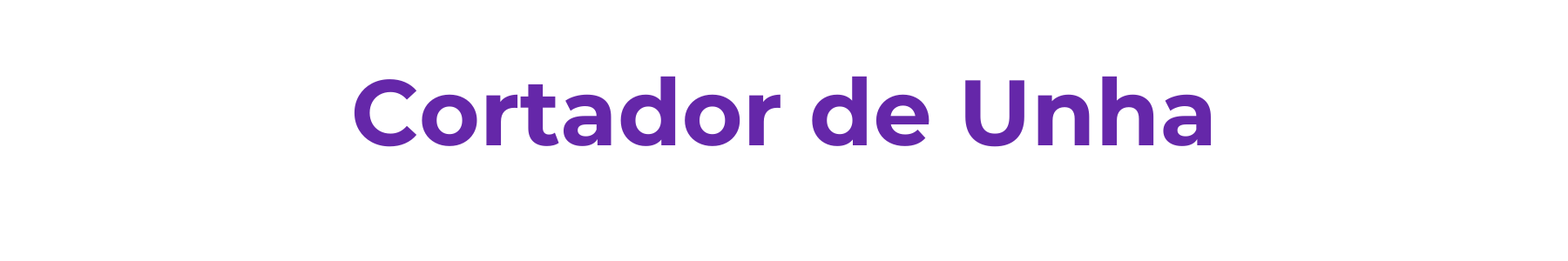 Cortador de Unha
