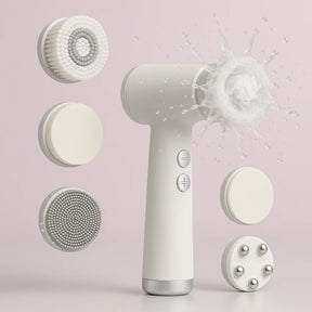 Escova de Limpeza Facial - Pele Renovada em Poucos Minutos!