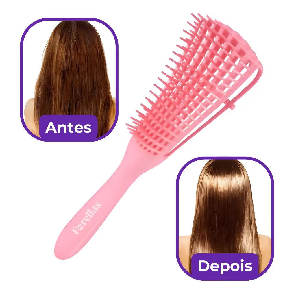 Escova Desembaraçadora - Adeus Cabelo Embaraçado!