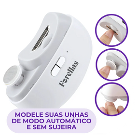 Cortador De Unha Elétrico - Rápido, Preciso e Sem Sujeira!