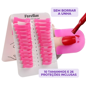 Kit Proteção para Pintar Unhas – Ficou Fácil Fazer as Unhas sem Borrar!