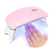 Mini Cabine de Secar Unhas - Compacto e Rápido com 6 LEDs UV!