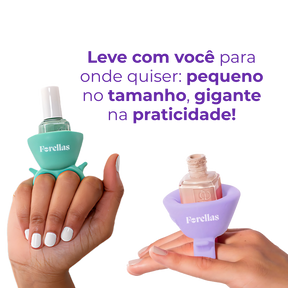 Porta Esmalte Dedo - Faça Unhas em Casa com Facilidade!