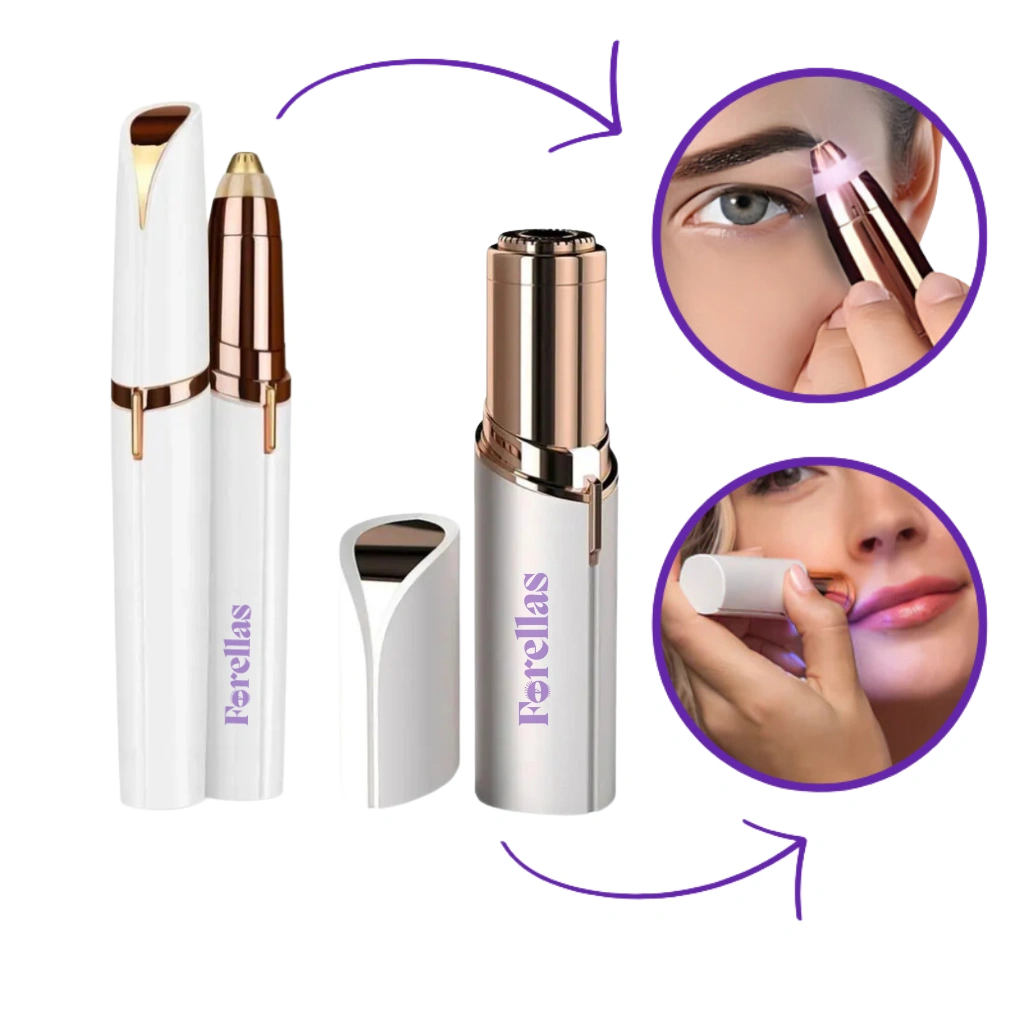Caneta Depiladora – Kit para Sobrancelhas e Rosto!