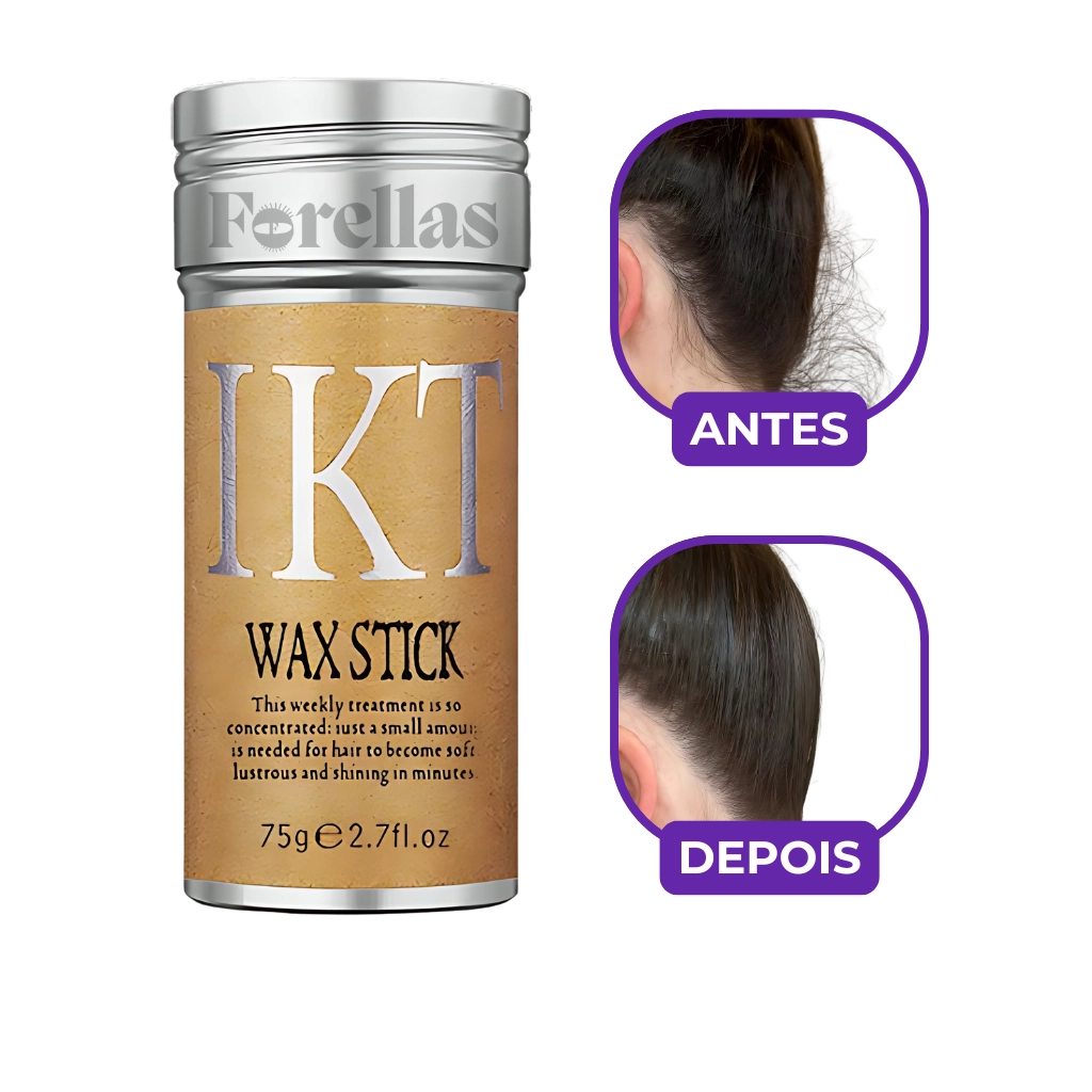 Cera para Cabelo – Controle de Frizz e Fios no Lugar!