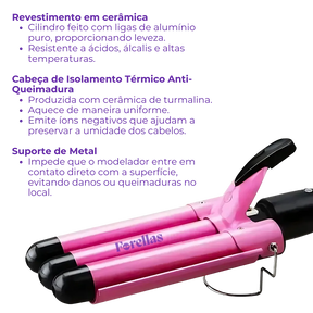 Triondas para Cabelo – Ondas Perfeitas em Segundos com Facilidade!