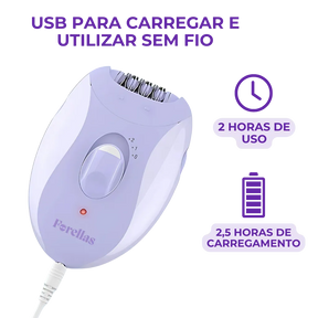 Depilador Elétrico - Multifuncional para Corpo e Rosto!
