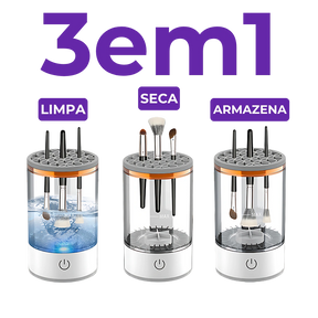Lavador Automático - Lave e Seque Pincéis Sem Esforço!