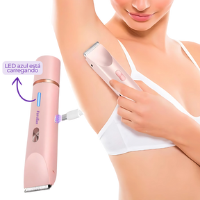 Aparador de Pelos Feminino – Fácial e Íntimo à Prova d’Água!