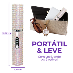 Mini Chapinha Portátil USB – Cabelos Perfeitos em Qualquer Lugar!