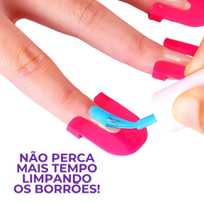 Kit Proteção para Pintar Unhas – Ficou Fácil Fazer as Unhas sem Borrar!
