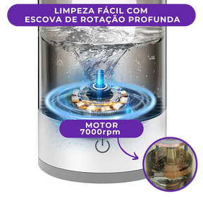 Lavador Automático - Lave e Seque Pincéis Sem Esforço!