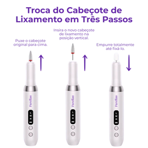Kit Profissional Unhas - Lixe, Poli e Remova Cutículas Já!