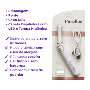 Caneta para Depilar as Virilhas - Lisinha Sem Sofrimento!