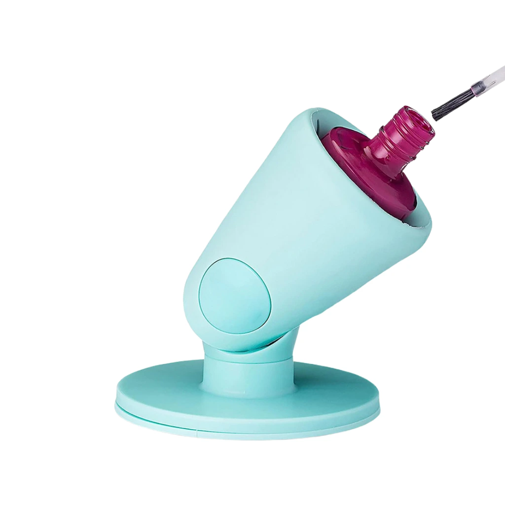 Porta Esmalte Portátil - Silicone e Ventosa!