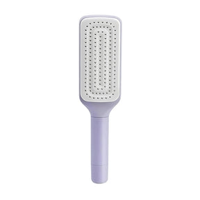 Escova de Cabelo Autolimpante - Cabelos Arrumados com Praticidade e Higiene!