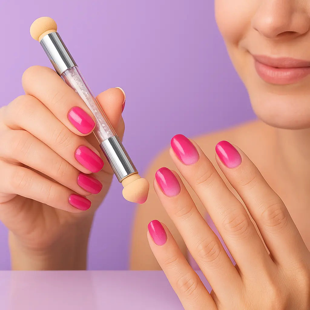 Pincel Degradê para Unhas - Faça Nail Art Fácil em Casa!