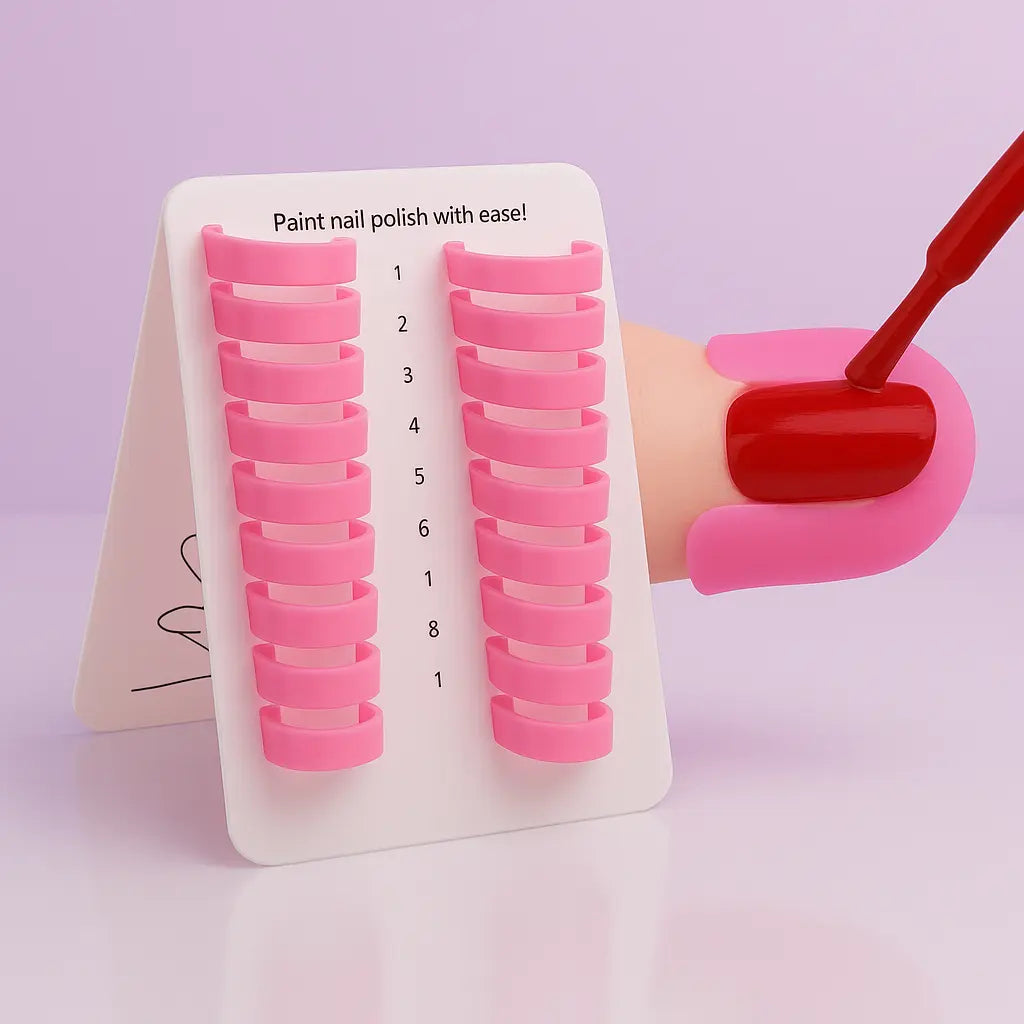 Kit para Unhas sem Borrar - Pinte com Precisão e Facilidade!