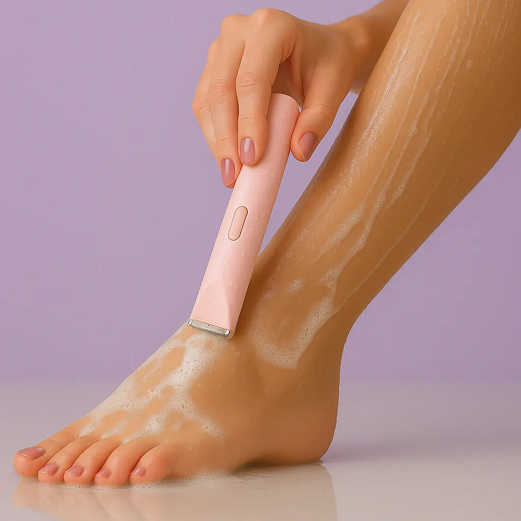 Aparador de Pelos Feminino – Fácial e Íntimo à Prova d’Água!