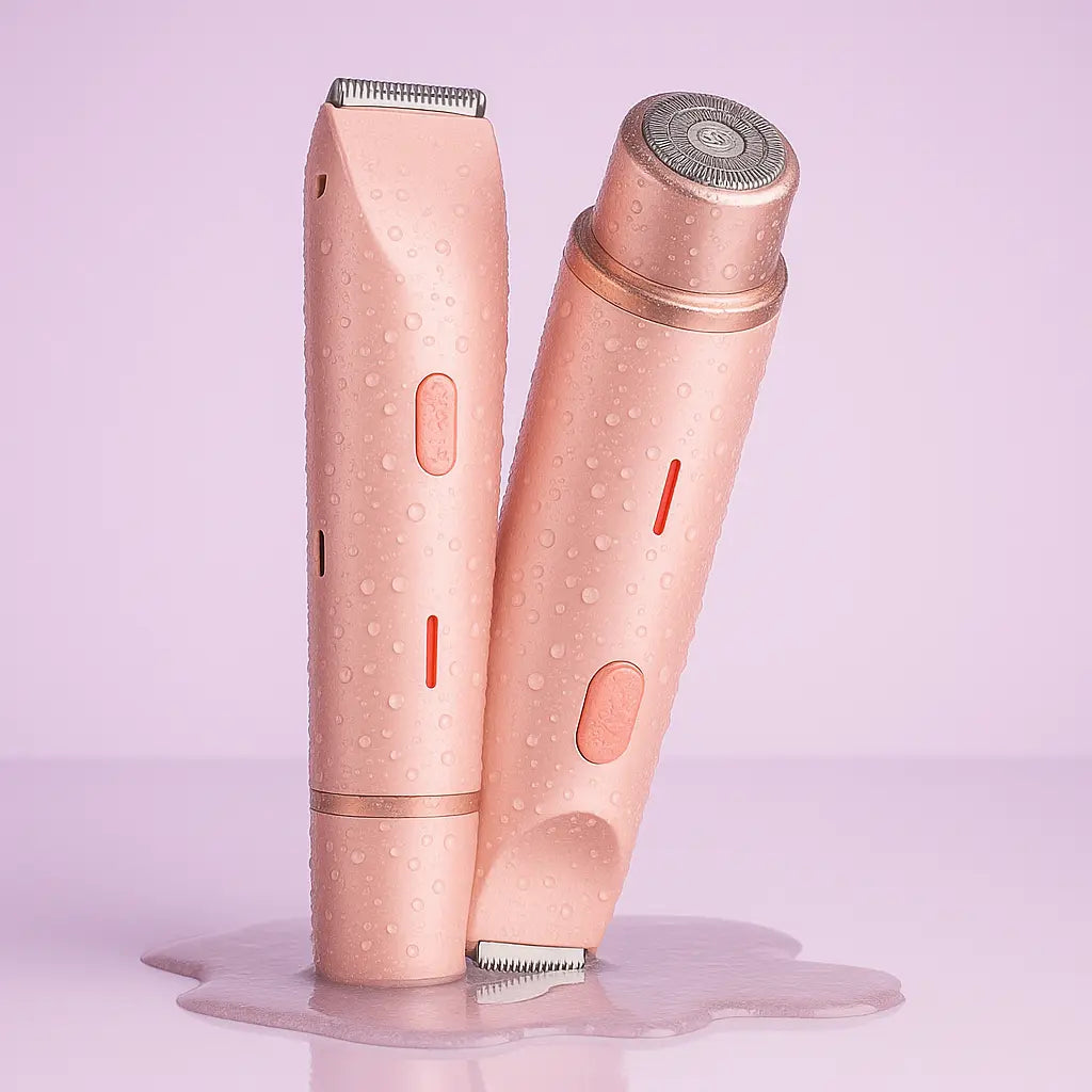 Aparador de Pelos Feminino – Fácial e Íntimo à Prova d’Água!