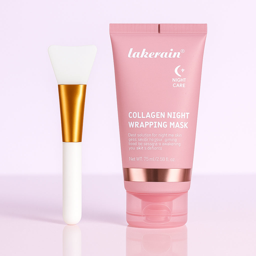 Máscara Facial de Colágeno Lakerain - Skin Care Noturno!