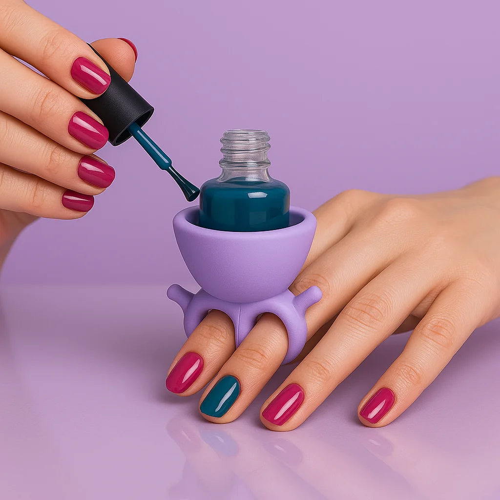 Porta Esmalte Dedo - Faça Unhas em Casa com Facilidade!
